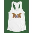 thumbnail image 3 of Winged Heart. Tank Women -Image by Shutterstock, Female x-Large, 3 of 4