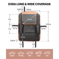 thumbnail image 3 of Owleys Back Seat Car Organizer, Kids Car Toy Storage, Eco-Leather Seat Cover for Child, 3 of 10