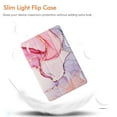 thumbnail image 6 of iPad Pro 11 Inch Case 2021 2020 2018,Slim Lightweight Full Body Protective Folio Leather Smart case Cover with Wake/Sleep Feature for Apple iPad Pro 11" 3rd 2nd 1st Generation,Pink Marble, 6 of 6