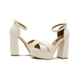 thumbnail image 2 of Zapatilla Tacón Para Mujer Salamandra 25902 Color Blanco, 2 of 6