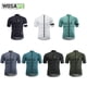 thumbnail image 2 of WOSAWE - Maillot de ciclismo para hombre, manga corta, para verano y otoño, para ciclismo de montaña, de enduro, con cremallera completa, transpirable, para ciclismo de carretera, 2 of 5