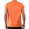 thumbnail image 4 of Woodpecker Premium Men's Polo Golf Shirt. 100% Peruvian Cotton Made in Peru With The Finest Cotton. Orange / Coral color. Size Medium, 4 of 6