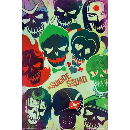 Suicide Squad- Sugar Skulls Poster - 22x34