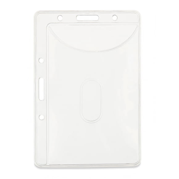 Stylo +Gear, porte-badge en plastique, transparent, 12 compter