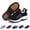 Black, variant on XEGLSBU Non Slip Work Shoes for Women, Black Non Slip Sneakers for Women, Comfortable Lightweight Walking Shoes