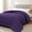 Purple, variant on WISHEAD Queen Comforter Duvet Insert, Reversible Quilted with Corner Tabs, Ultra Soft for All Season, Hotel Down Alternative Cooling Breathable Bedding, Machine Washable (Dark Gray, 88" x 88")