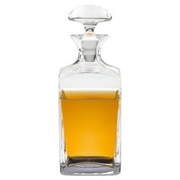 Badash Andre 34 oz. Square European Crystal Whiskey Scotch Decanter by Badash