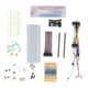 thumbnail image 4 of Cables de puente de bricolaje, kit de inicio electrónico Kit surtido de resistencias sin soldadura Módulo de fuente de alimentación Uso conveniente, 4 of 14