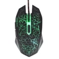 thumbnail image 1 of Wired Mouse, Comfortable Ergonomic Gamer Mouse DPI Adjustment Excellent Workmanship  For  XP For  Vista Black, 1 of 8