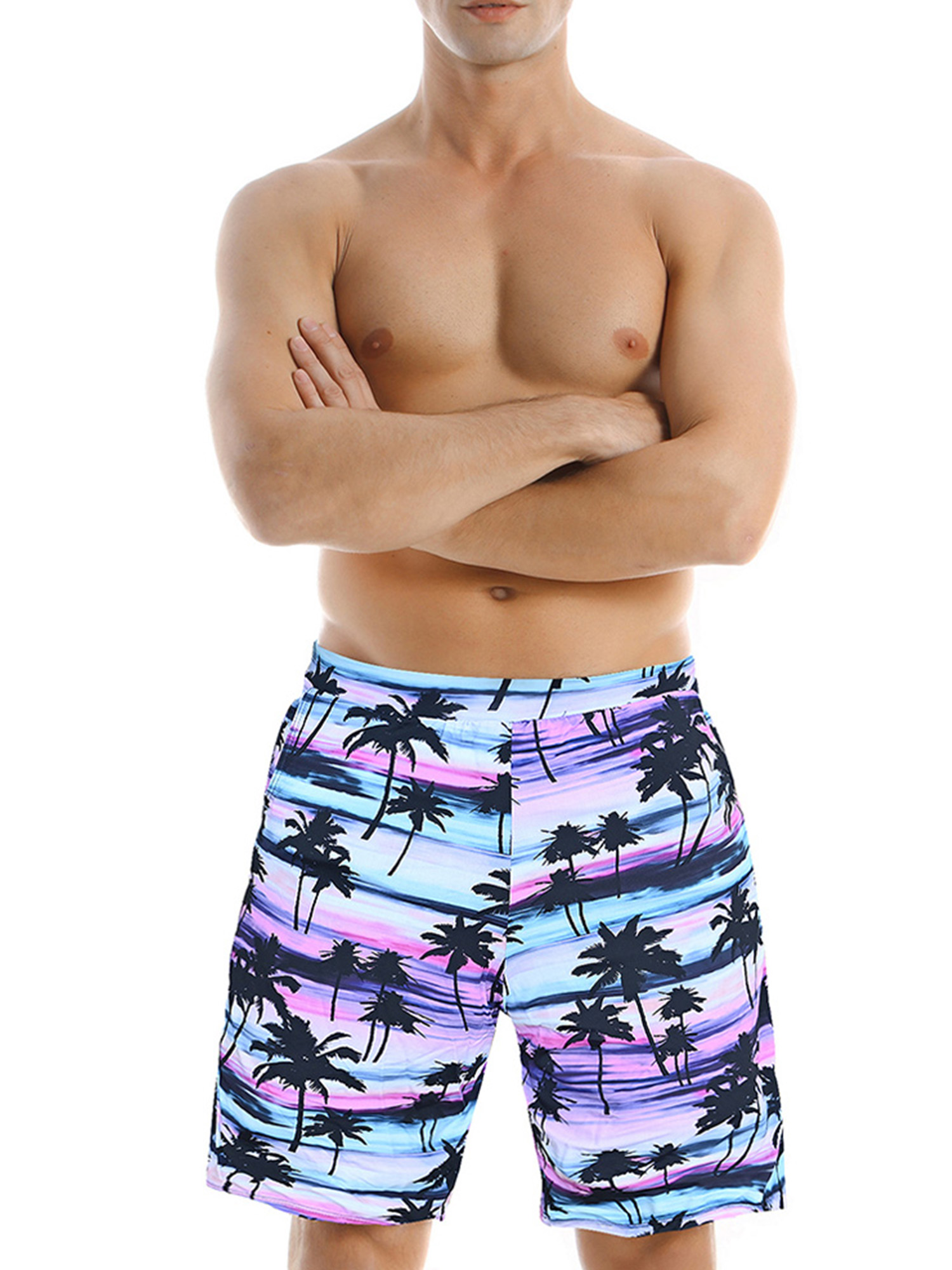 Boys Swimtrunks Quick-Dry Swim Shorts Casual Beach Shorts Pants Small Size