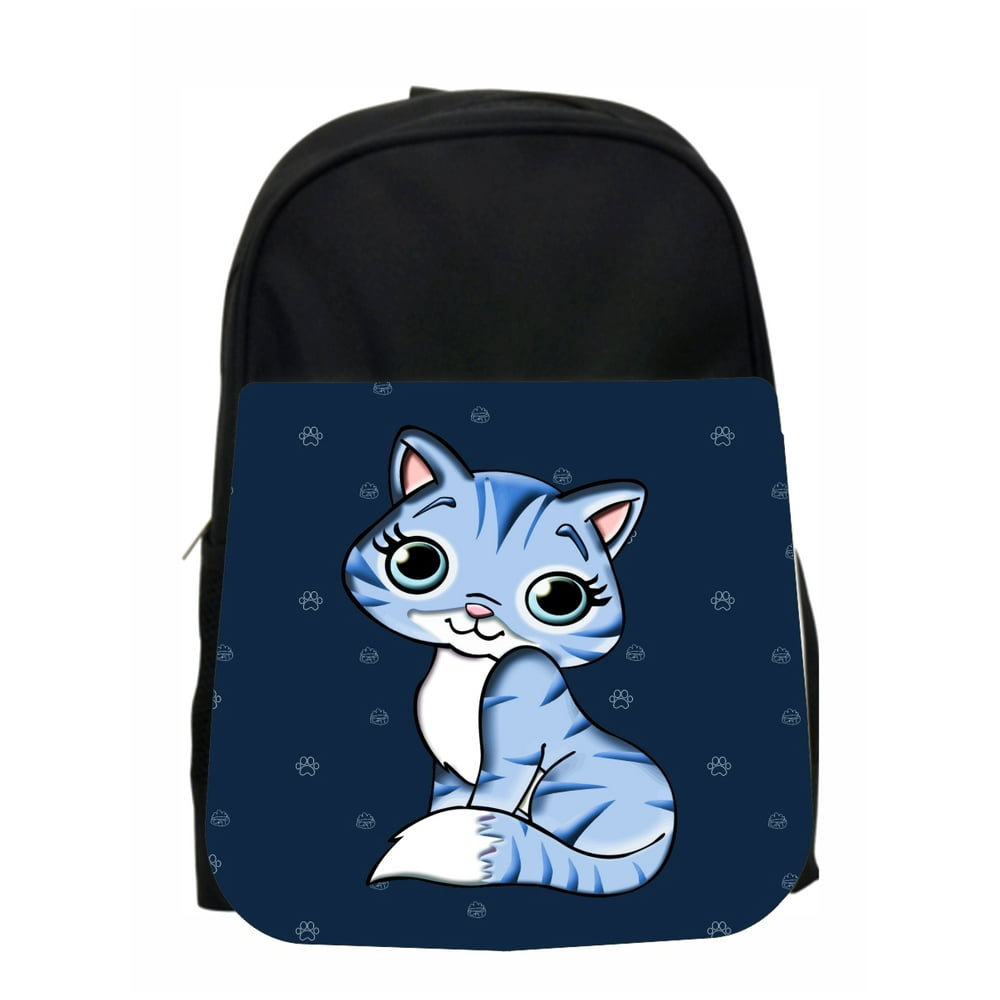 Accessory Avenue School Backpack Cat Cute Kitten Kids PreSchool