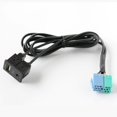 thumbnail image 4 of Cable adaptador de puerto USB AUX de extensión de radio, conjunto de cableado para negro, negro, 4 of 5