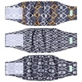 thumbnail image 1 of Banda para ombligo Wegreeco, lavable, para hombre, negra, geométrica, talla M, 1 of 5