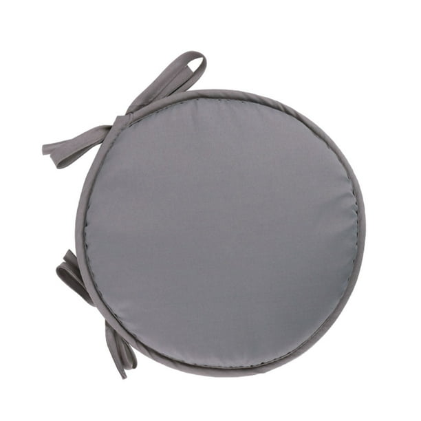 Wosthever Cojín para silla de algodón de aplicación amplia para bistros - Cojín para silla de bistros para interiores y exteriores gris claro Type1 NO1