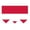 A002- Poland World Cup Face Tattoo, variant on Face Tattoo Sticker, Georgia 2026 , 1 Piece Waterproof, For Football Fans Bar Watching Game Event Decoration