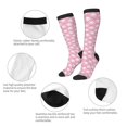 thumbnail image 5 of Fotbe Cute Cat print Women's Men's Novelty Crew Socks Cotton Socks Knee High Socks for Walking,Running,Nurses,Pregnancy, 5 of 8