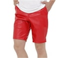 thumbnail image 2 of HUPOM Summer Shorts For Men Shorts For Men Cargo High Long Athletics Red 4XL, 2 of 4