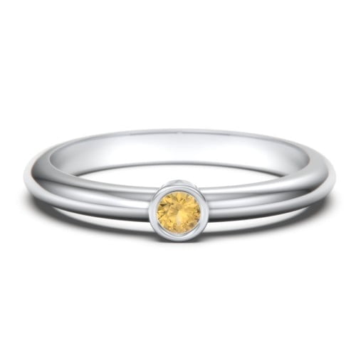 Ensemble de Lunettes Classiques Anneau de Pierre de Naissance - Citrine (November)