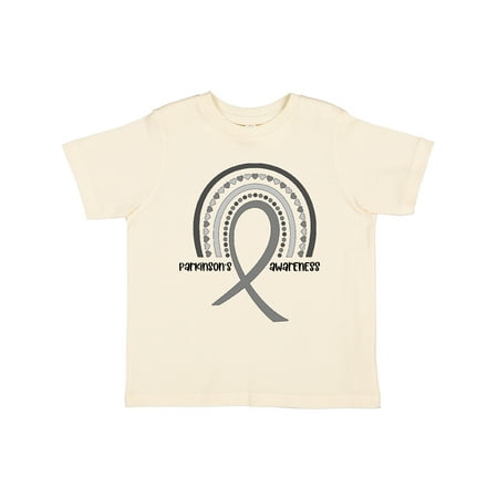 

Inktastic Parkinson s Awareness Ribbon Rainbow Gift Toddler Boy or Toddler Girl T-Shirt