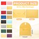 thumbnail image 2 of Uxcell Mini Envelopes, 25 Pack Greeting Card Envelopes with Heart Clasp Tiny Items Storage, Yellow 4" x 2.8", 2 of 7