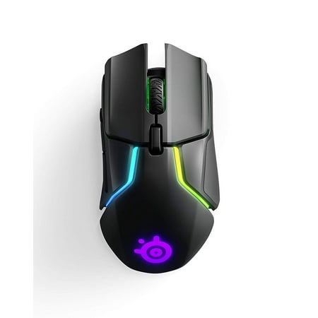 SteelSeries Rival 650 Quantum Wireless Gaming Mouse - Rapid Charging Battery - 12, 000 Cpi Truemove3+ Dual Optical Sensor - Low 0.5 Lift-Off Distance - 256 Weight Configurations - 8 Zone RGB Lighting