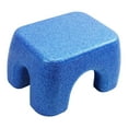 thumbnail image 2 of Elodie Foot Rest Stool Footrest Stackable Ottoman Stable Stylish Seat Chair Change Shoe Blue, 2 of 8