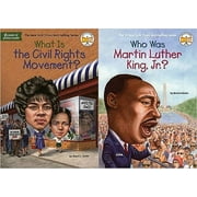 What Is the Civil Rights Movement?/Who Was Martin Luther King, Jr? (2 Book Set, WhoHQ)