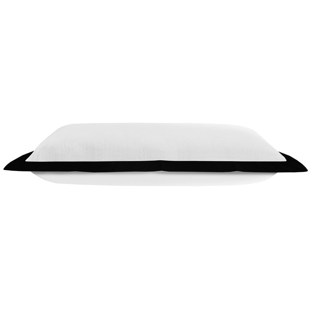 Harlow Hill Border Flange Frame Lumbar, White / Black, 14" x 36", Count Per Pack 1