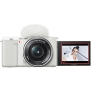 Sony ZV-E10 Mirrorless Camera with 16-50mm Lens Kit | 24.2MP APS-C, Eye AF, 4K Video, Flip Screen