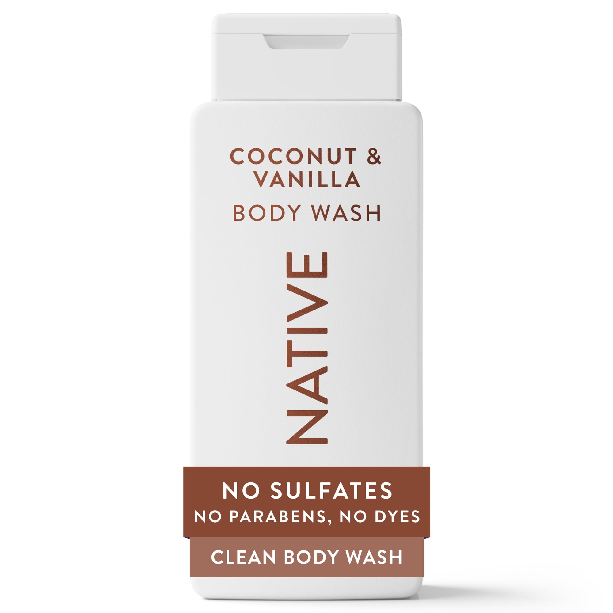 Native Coconut & Vanilla Body Wash 18 fl oz