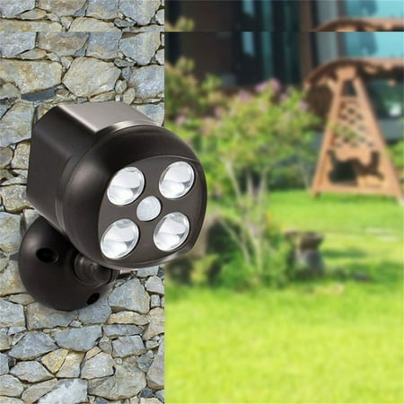 

Podplug 360° Battery Power Motion Sensor Security LED Light Garden Outdoor Indoor