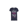 thumbnail image 1 of Aeropostale - Camiseta gráfica con logotipo de lámina para mujer, azul, extra pequeña Aeropostale  Camiseta gráfica, 1 of 1