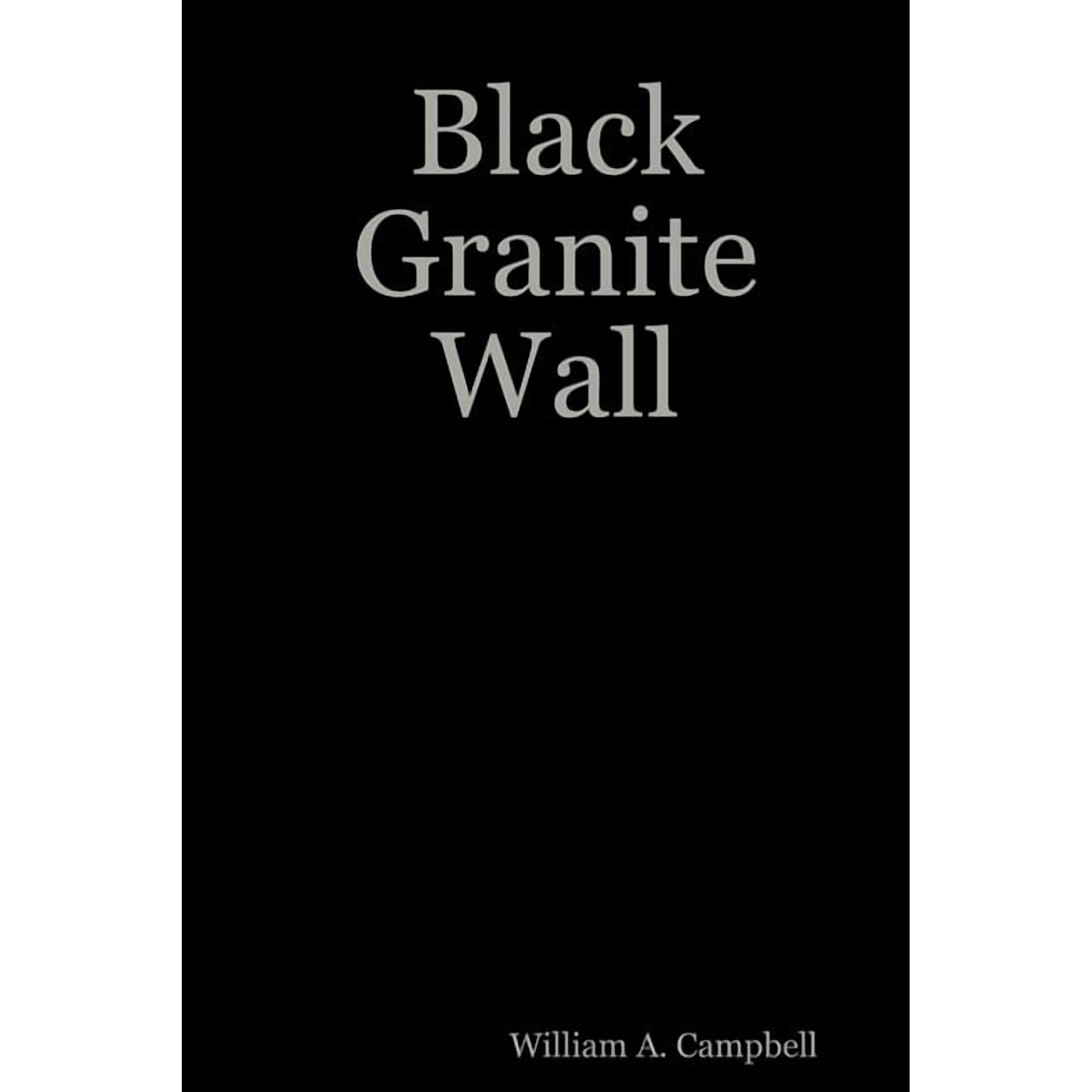 Black Granite Wall (Paperback)