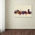 thumbnail image 3 of Trademark Fine Art 'Tehran Iran Skyline II' Canvas Art by Michael Tompsett, 3 of 3