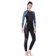 thumbnail image 1 of DivaSail Wetsuits Buceo Traje de buceo Hombre y traje de mujer de manga larga pantalones largos Cuerpo completo Traje de baño completo Deportes transpirables Pieles de buceo Mujeres Negro / azul 【XL】 seitruly OD003283-14, 1 of 7