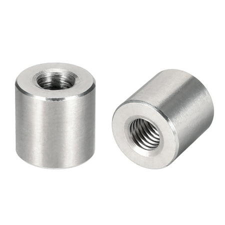 

Round Connector Nuts M10x20mm Height Sleeve Rod Nut Stainless steel 5 Pcs
