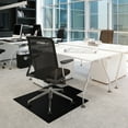 thumbnail image 1 of Floortex Black Chair Mat with Lip 36" x 48" for Low Pile Carpets, 1 of 7