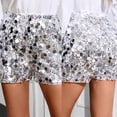 thumbnail image 4 of Aellinatey Easy Wear Sequined Shorts Polyester Comfortable Breathable For Fashion Event, 4 of 13