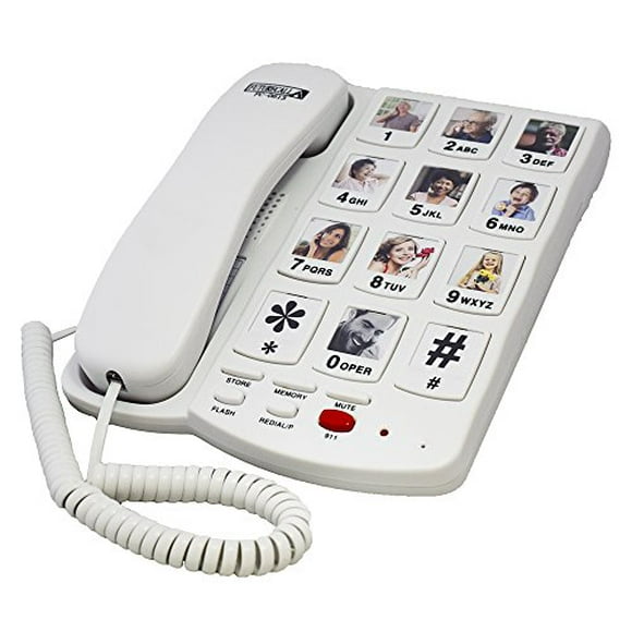 Future Call FC-0613 Dialer de Mémoire de Téléphone de Bureau de Soins d'Image avec 40db + Protection de Stockage de Numéro de Téléphone - Nouvelle Fonctionnalité - Modèle 2018