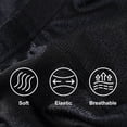 thumbnail image 6 of TANBOM Men's Comfortable Triangle Thong Nylon Underwear Black L 1-Pack, 6 of 6