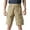 Khaki, variant on IROINNID Men's Summer Quick Dry Shorts Loose Stretch Hiking Shorts With Multi-Pocket