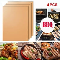 Copper Grill And Bake Mats 4 Pack 100 Non Stick Walmart Com Walmart Com