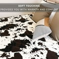 thumbnail image 3 of Flannel Fleece Cow Print Blanket Twin Size, Super Soft Cozy Plush Cow Blankets, Lightweight Microfiber Cow Print Throw Blanket for Couch Sofa Bed 60"x80", 3 of 6