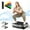 Type 1-Silver White, variant on RICAN Vibration Plate Exercise Machine, Full Body Workout Machine for Weight Loss, Vibrating Board 300LBS Capacity, Vibration Platform with Resistance Bands, Remote Control, Silver-White