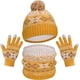 thumbnail image 2 of Gorros de punto para niños de otoño e invierno, bufandas, guantes, gorros con copos de nieve, gorros con estampado de coches de dibujos animados, para mantenerse abrigados, 2 of 6