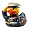 thumbnail image 3 of Resin Crafts Officer Duck Creative Home Decoration Veteran Tribute Duck, 3 of 7
