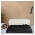 thumbnail image 3 of Binding Machine Punching 12 Sheets Square Size Holes Fit Letter Size A4 A3 Book Binder For Files Office School Home Contracts, 3 of 6