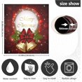 thumbnail image 3 of Coolnut Christmas Bell Bow and Snowflakes Dishwasher Magnet Cover 23"Wx26"H , Farmhouse Kitchen Dishwasher Cover Magnetic Appliance Covers Door Stickers for Kitchen Home Cabinet Decals, 3 of 6