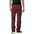 thumbnail image 4 of Ma Croix Mens Biker Jeans Straight Fit Distressed Zipper Denim Pants, 4 of 7