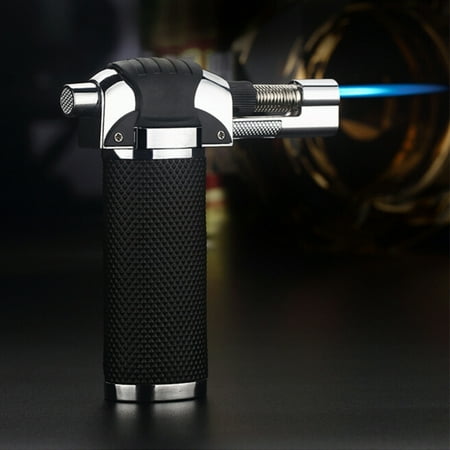 - Mancro Kitchen Torch Lighter, Blow Torch Butane Torch Adjustable Flame With Safety Lock,for Cooking, Camping, Kitchen, BBQ, Creme Brulee, Hiking